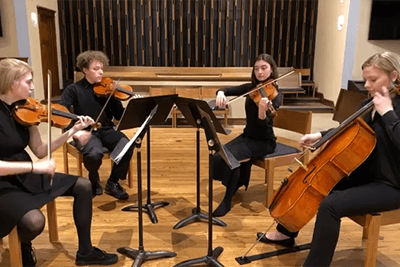 Arrival of the queen of Sheba Twin Cities String Quartet